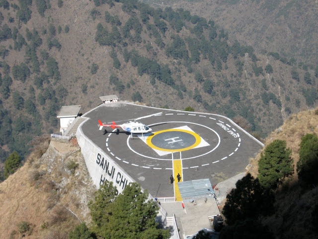 Vaishnodevi Temple by Air